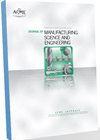 JOURNAL OF MANUFACTURING SCIENCE AND ENGINEERING-TRANSACTIONS OF THE ASME封面